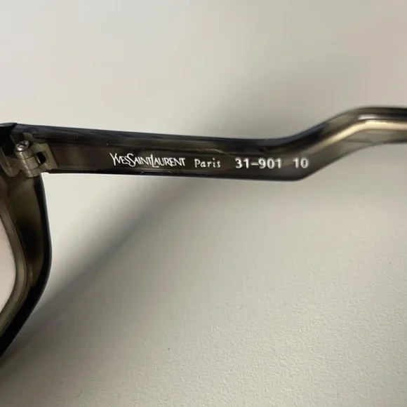 Yves Saint Laurent Vintage Aviator Sunglasses Tortoise Shell - Picture 3 of 8